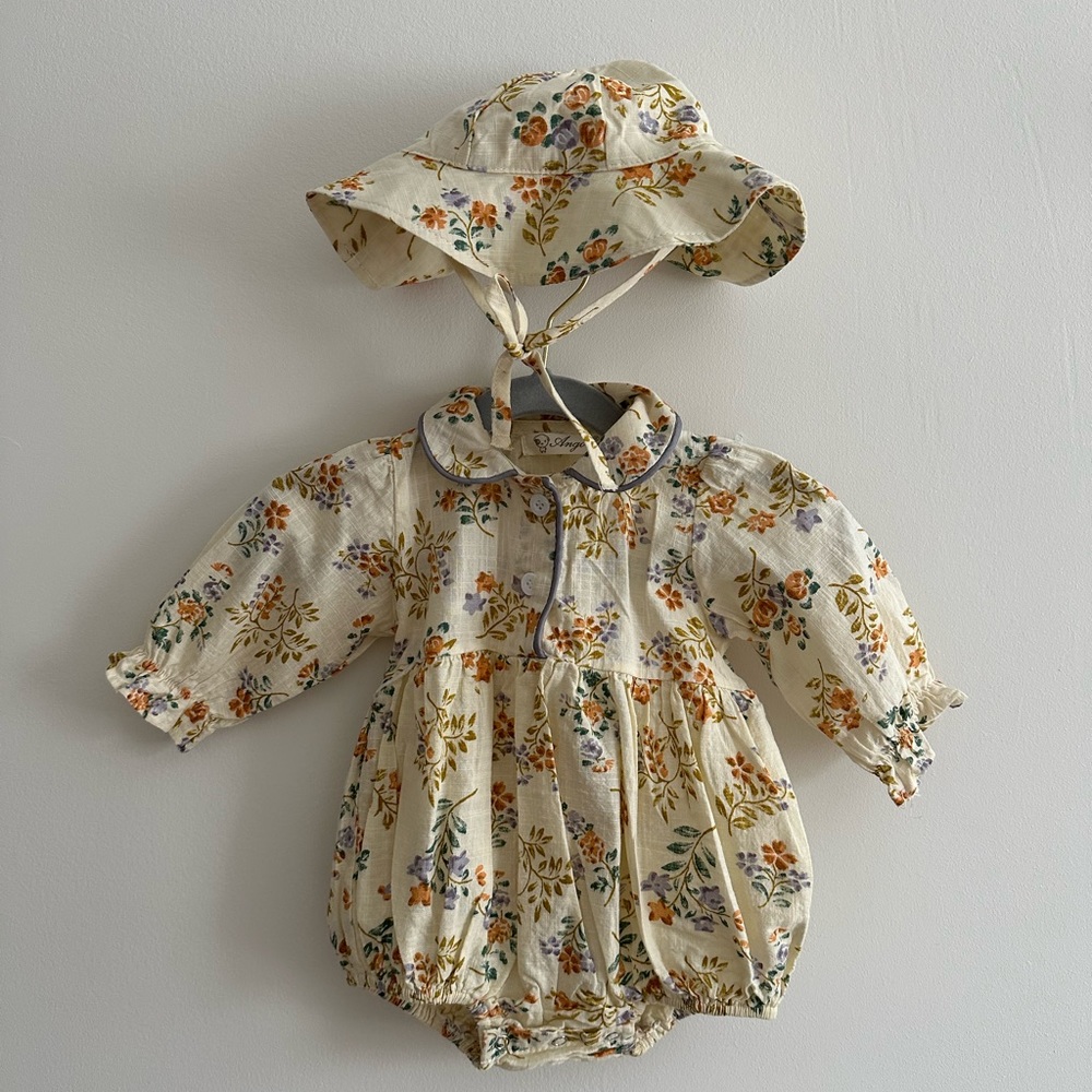 Floral set baby girl